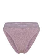 Calvin Klein High Leg Tanga Lila