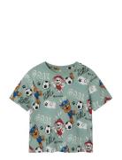 Name It Nmmjubi Paw Nreg Ss Top Cplg Grön