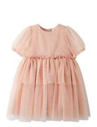 Lil'Atelier Nmfliberty Ss Tulle Dress Lil Rosa