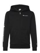 Champion Hooded Full Zip Sweatshirt Svart