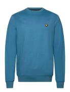 Lyle & Scott Sport Crew Neck Fly Fleece Blå