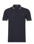 Fred Perry Twin Tipped Fp Shirt Marinblå