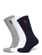 Polo Ralph Lauren Big Pony Crew Sock 3-Pack Multi/patterned
