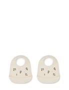 Liewood Tilda Silic Bib 2-Pack Kräm