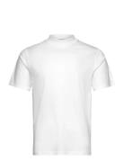 J. Lindeberg Ace Mock Neck T-Shirt Vit