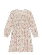 Minymo Dress Ls Aop Rosa