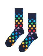 Happy Socks Big Dot Sock Marinblå