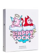 Happy Socks 2-Pack Good Bad Pig Socks Gift Set Vit