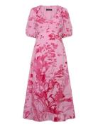 French Connection Isla Odette Twist Neck Tea Drs Rosa