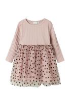 Name It Nmfnea Ls Tulle Dress Rosa