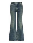 Lauren Ralph Lauren High-Rise Flare Jean Blå