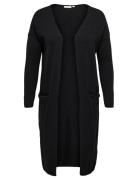 ONLY Carmakoma Carnew Esly Ls Open Long Cardigan Knt Svart