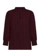 FREE/QUENT Fqgrsvalse-Blouse Burgundy