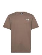 The North Face M S/S Redbox Tee Brun