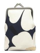 Marimekko Mini Unikko Card Purse Marinblå