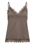 Rosemunde Rwbillie Lace Strap Top Brun