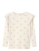 Lil'Atelier Nmfgavo Eko Ls Slim Top Lil Noos Vit