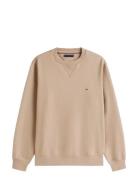 Tommy Hilfiger Ess Seasonal Fleece Crewneck Beige