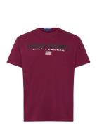 Polo Ralph Lauren Classic Fit Polo Sport Jersey T-Shirt Röd