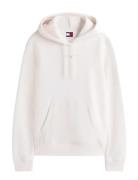 Tommy Jeans Tjw Reg Linear Hoodie Ext Vit