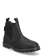 ANGULUS Booties - Flat - With Elastic Svart