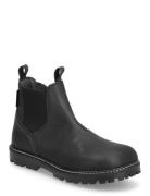 ANGULUS Booties - Flat - With Zipper Svart