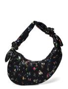 STINE GOYA 2314 Knotted Satchel, Satin Knotted Svart