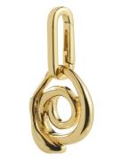 Pilgrim Charm Curl Pendant Guld