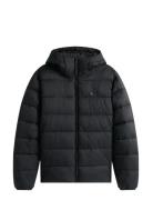 Tommy Hilfiger Mid Weight Hooded Jacket Svart