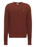Calvin Klein Jeans Ls Ez Cotton Waffle Crwnk Swtr 9 Burgundy