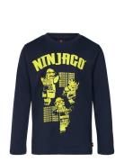 LEGO Kidswear Lwtaffy 606 - T-Shirt L/S Marinblå