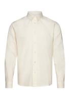 Clean Cut Copenhagen Cotton / Linen Shirt L/S Kräm