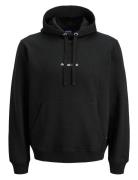Jack & J S Jornorrebro Emb Sweat Hood Noos Svart