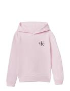 Calvin Klein Small Monogram Hoodie Rosa