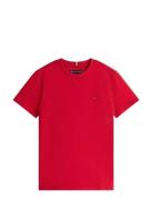 Tommy Hilfiger Essential Cotton Reg Tee Ss Röd