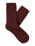 Selected Slfkim Sock Burgundy