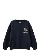 Sofie Schnoor Young Elisy Sweatshirt Marinblå