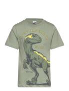 Jurassic World Tshirt Khaki Green
