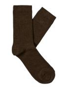 Selected Slfrose Sock Noos Brun