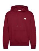 Calvin Klein Jeans Ls Eu 350Terry Badge Hoodie Röd