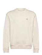 Calvin Klein Jeans Ls Eu 350Terry Monogram Cn Swtsh Kräm