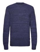 Lyle & Scott Multi Marl Crew Neck Jumper Marinblå