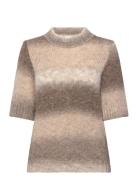 Noella Leana Knit Top Beige
