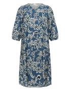 Kaffe Curve Kcmahlia Dress Blå
