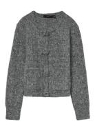 Vero Moda Vmblossom Ls O-Neck Cardigan Boo Grå