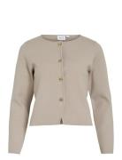 Vila Vizarah L/S Cardigan/Ka Kräm