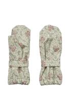Wheat Rain Mittens Rily Grön