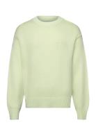 J. Lindeberg Eddy Cotton Wool Crew Neck Grön