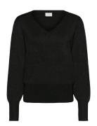 Kaffe Kal V-Neck Pullover Svart