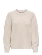 ONLY Onlmilouz Ls Rib Pullover Knt Noos Kräm